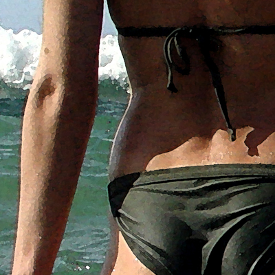 approximate detail of poster at actual size