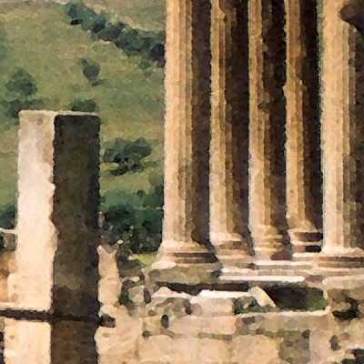 approximate detail of poster at actual size