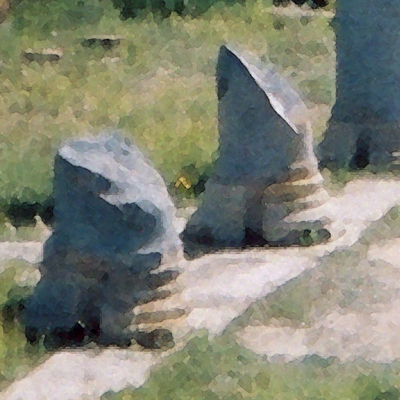 approximate detail of poster at actual size