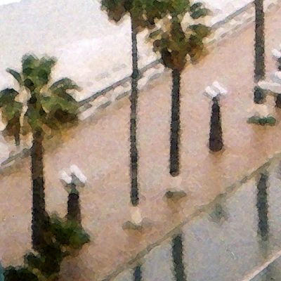 approximate detail of poster at actual size