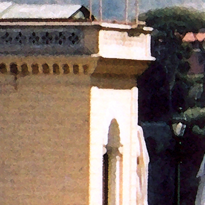 approximate detail of poster at actual size