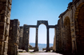 Archway in the Roman ruins of Dougga in Tunisia