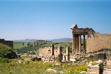 Dougga landscape
