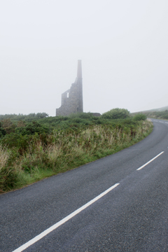 The road past Carn Galver